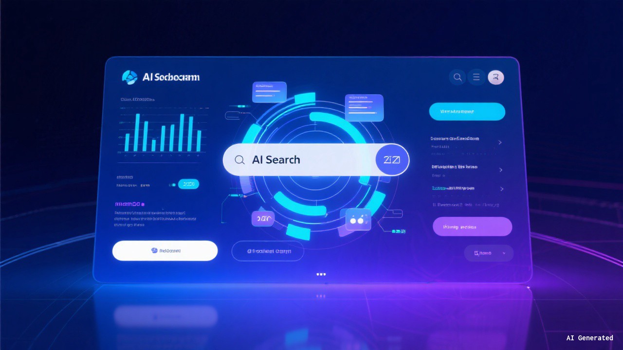 AI Search Interface